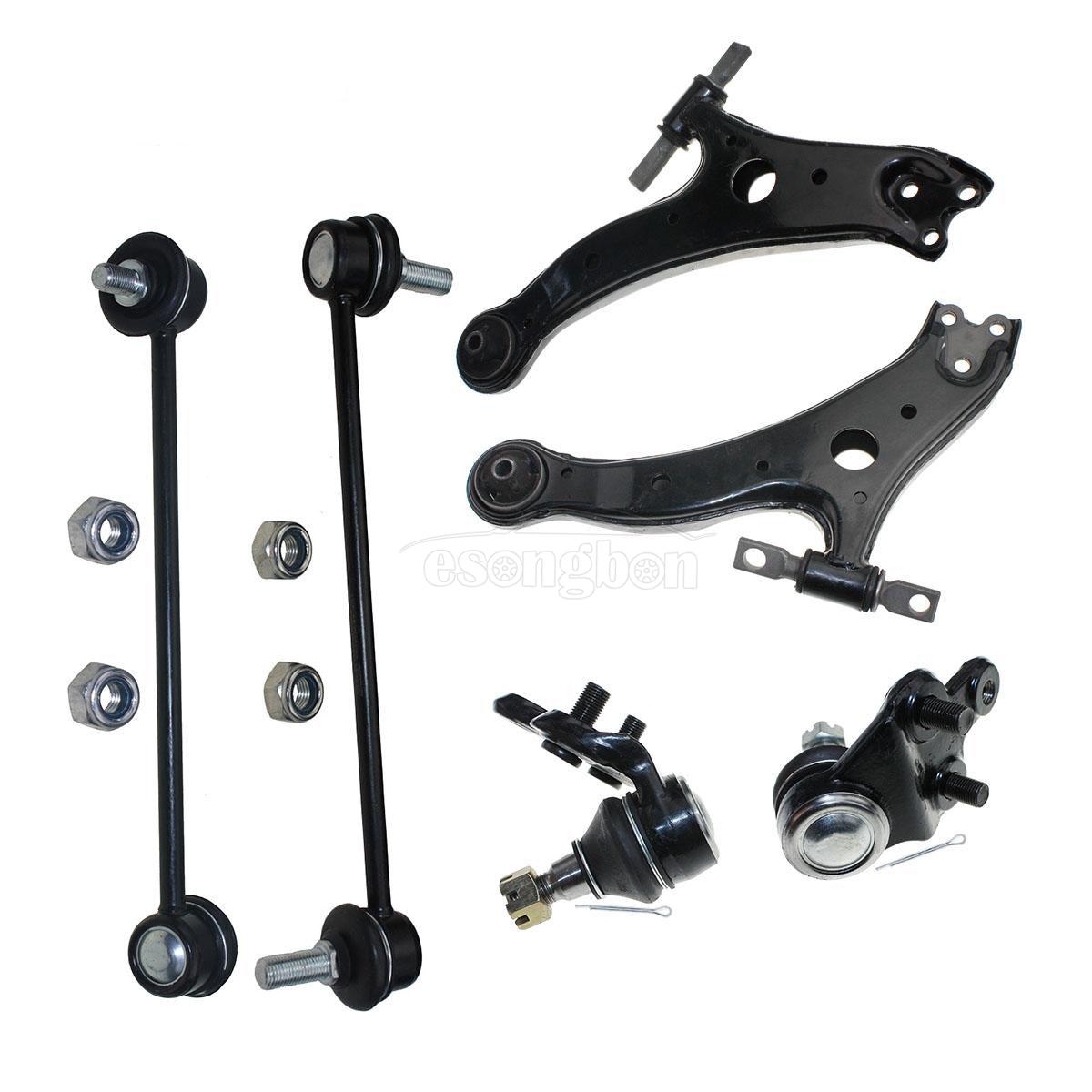 Brand DLZ 6pc Complete Front Suspension Kit for Lexus ES300,ES330,RX330