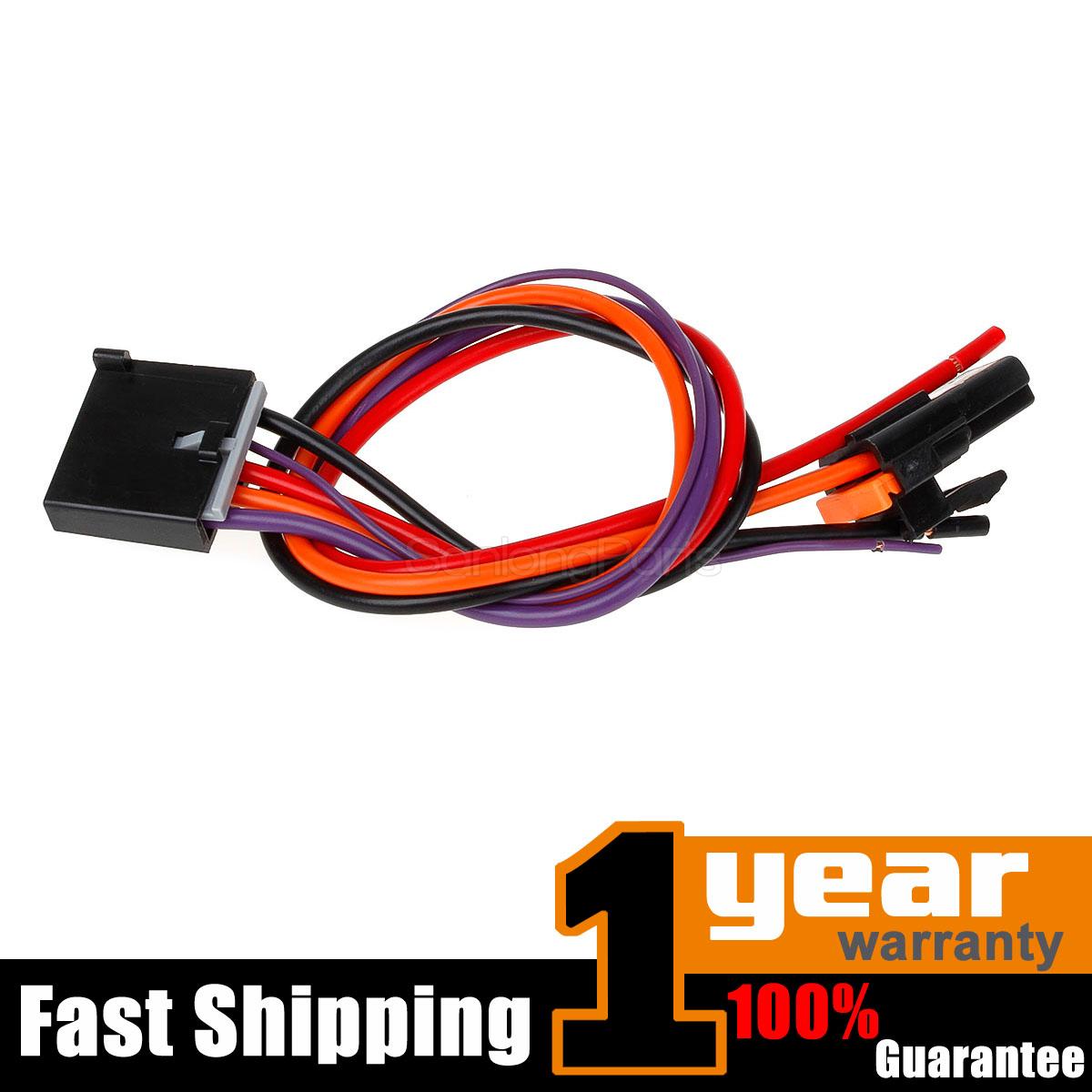 5 & 2 Wire Pigtail Blower Motor Resistor Connector For ISUZU OLDSMOBILE