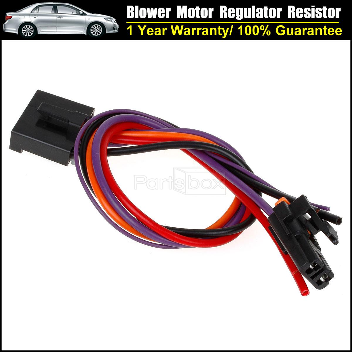 Blower Motor Resistor Harness 5 & 2 Wire Pigtail Connector For