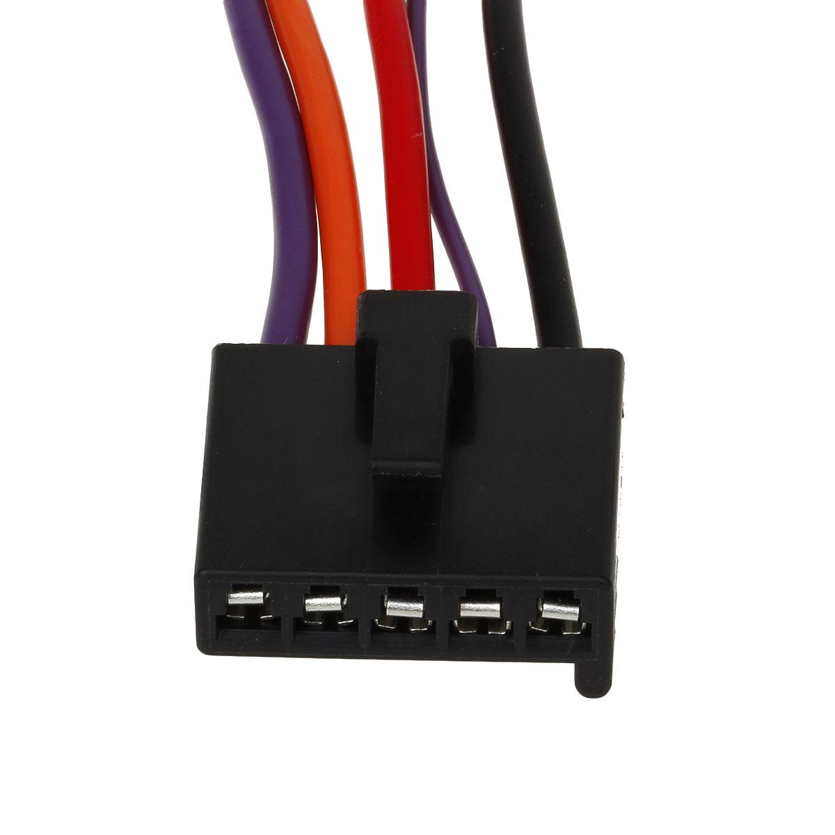 5 Amp 2 Wire Pigtail Blower Motor Resistor Connector For