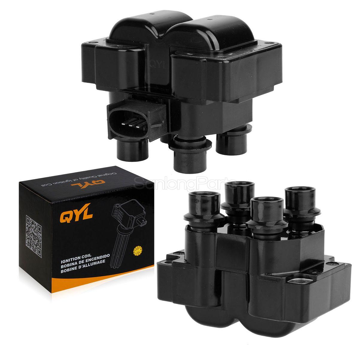 QYL Brand Ignition Coil Packs Pair Set NEW for Ford Lincoln Mercury 4