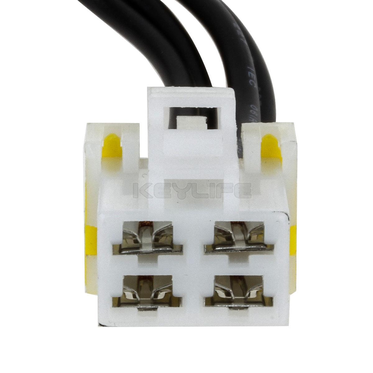 4 Wire Pigtail Blower Motor Resistor Plug Connector for FORD MUSTANG LINCOLN eBay