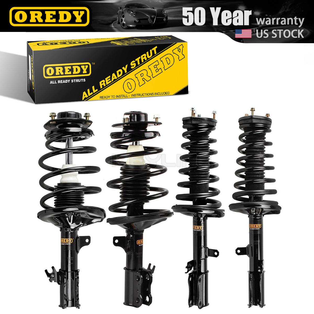 Set of 4 for 9701 Toyota Camry 9903 Toyota Solara Shocks Struts