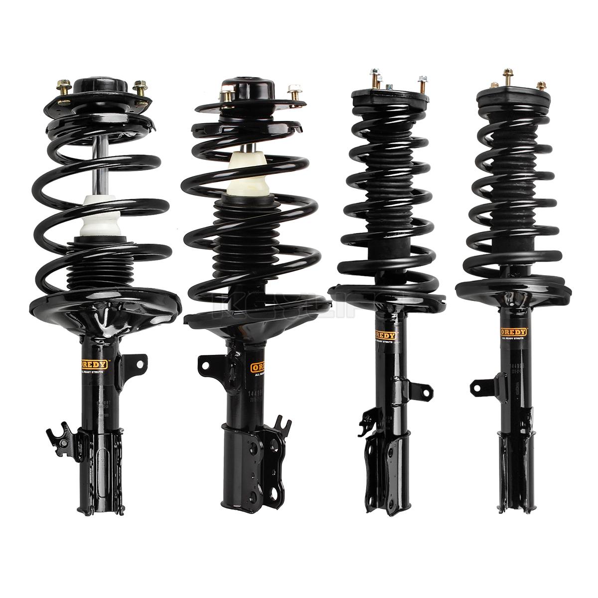 Set Of 4 For 97 01 Toyota Camry 99 03 Toyota Solara Shocks Struts Coil Springs EBay