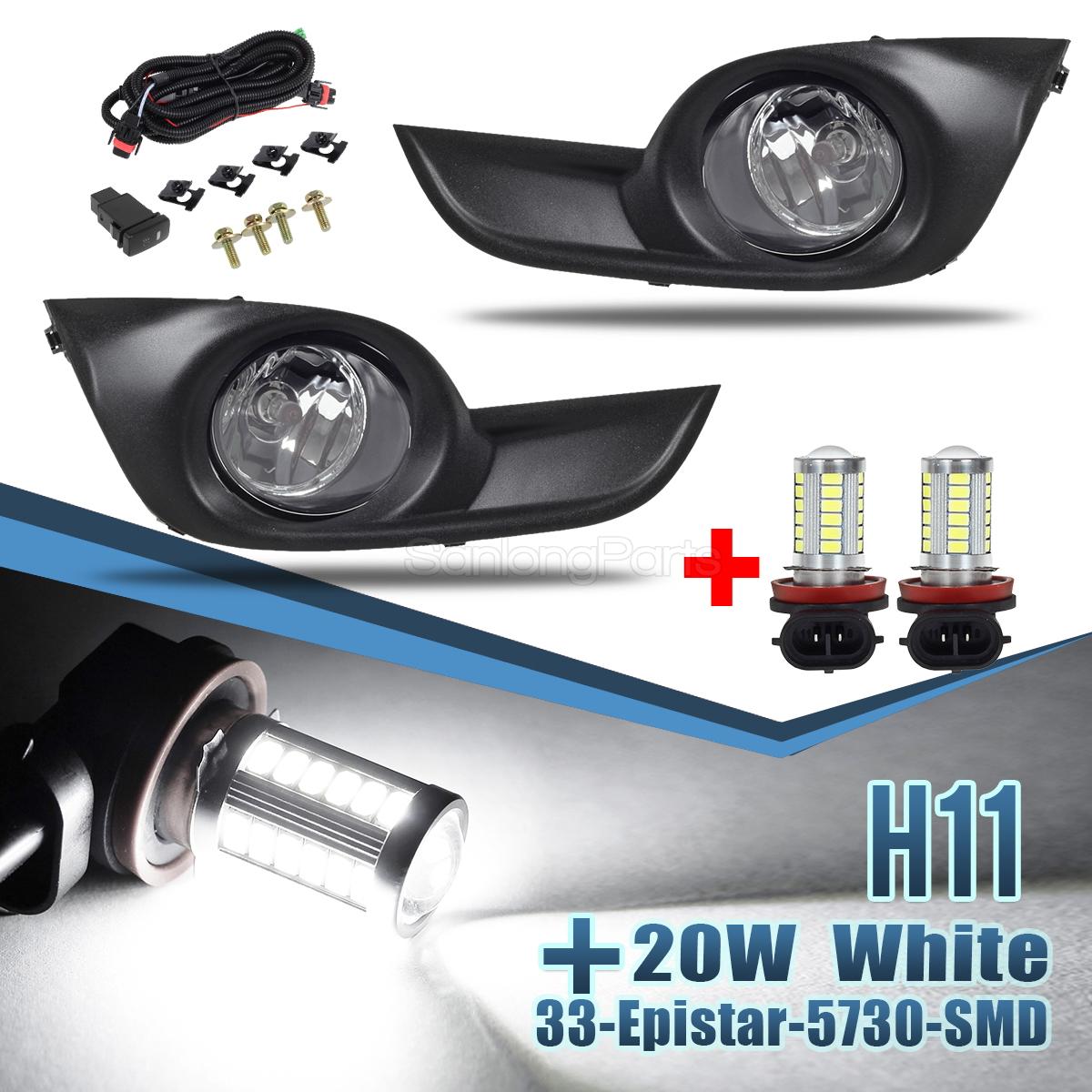 For Nissan 20132015 Altima Sedan Accessory Fog Light Lights L+R +33