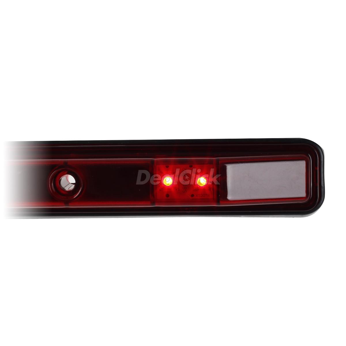 16" Sealed 6Diode Led Light Identification Light Bar Red Truck Trailer