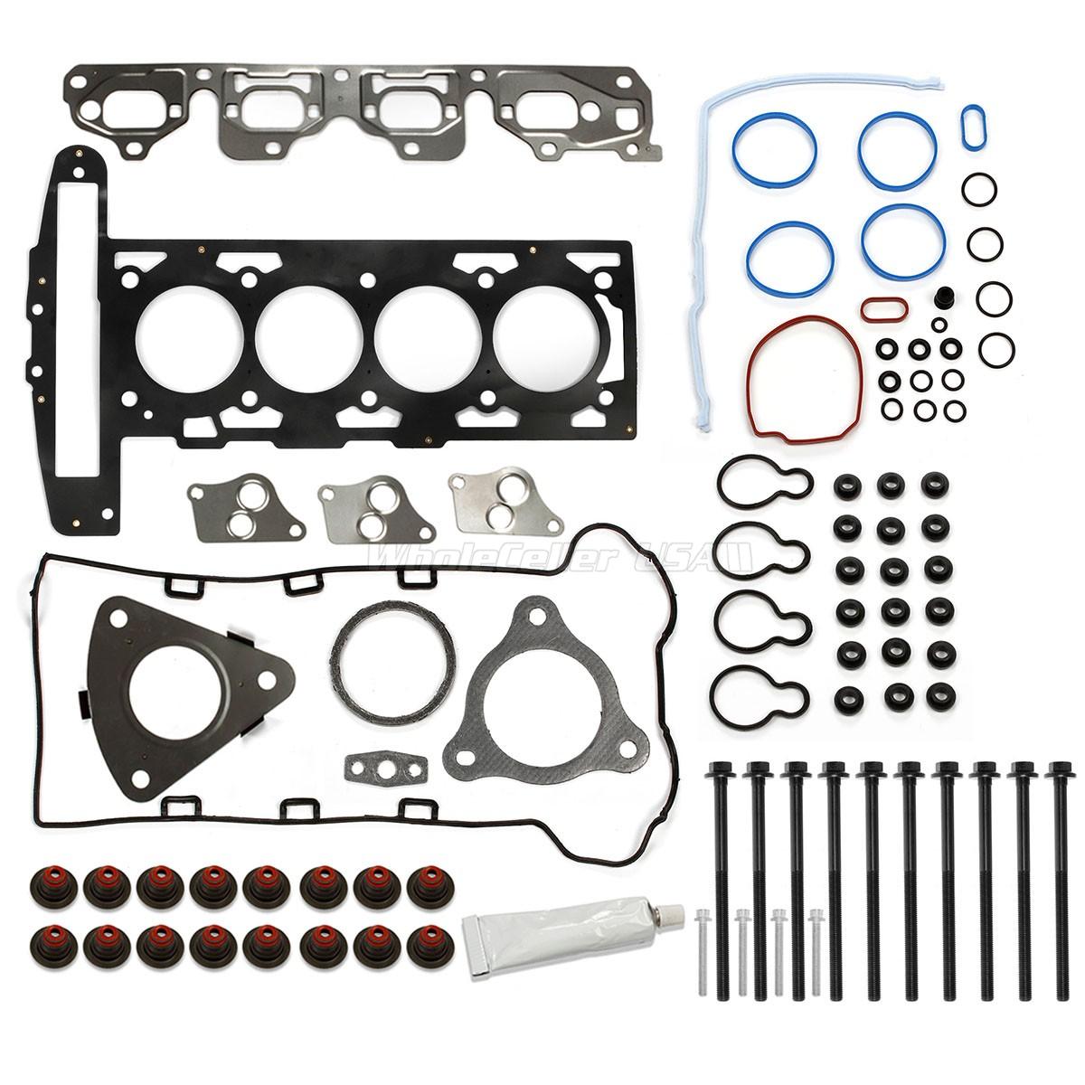 Cylinder Head Gasket Bolts kit For 0206 GMC Chevrolet Saturn 2.2L eBay