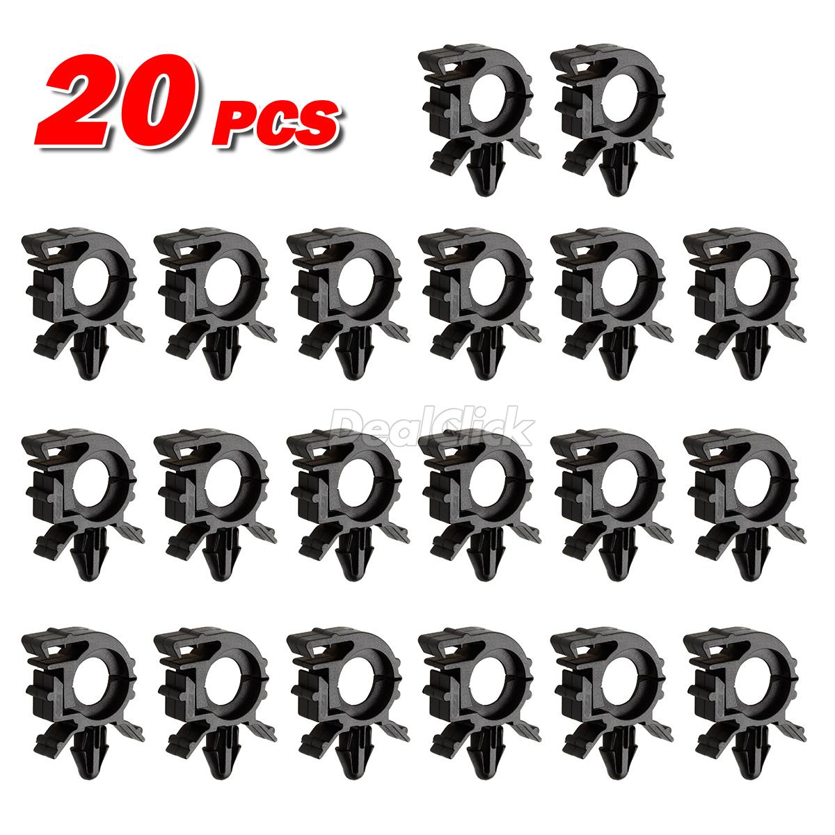 20pcs Wire Loom Routing Split Conduit Clips Retainer Fastener for GMC