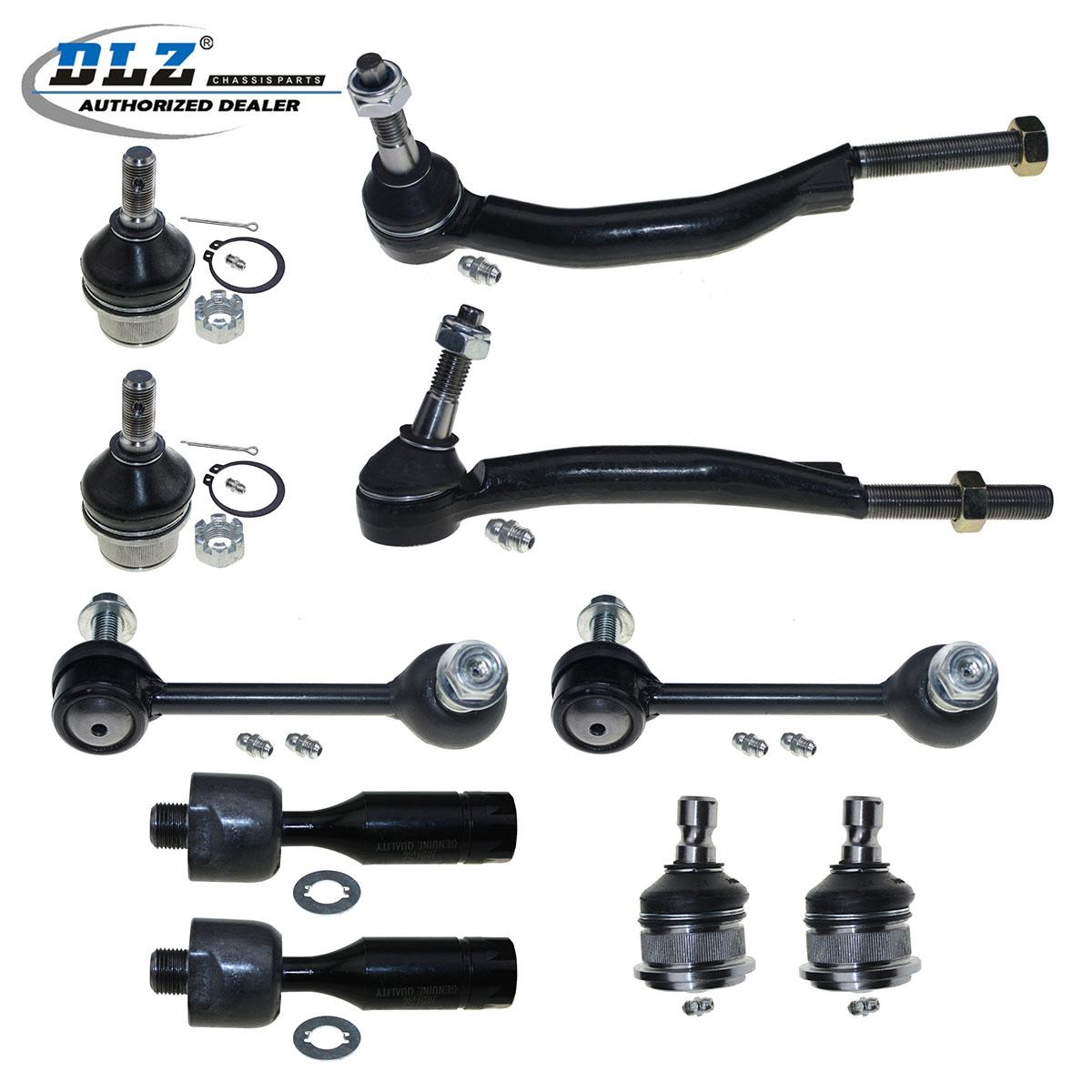 Upper Lower Ball Joint Tie Rods Rear Sway Bar For 2002 07