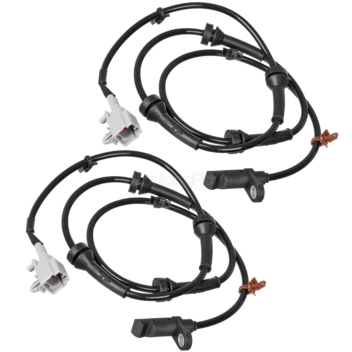 2pcs Rear ABS Wheel Speed Sensor For 20082013 Nissan Rogue 2.5L AWD