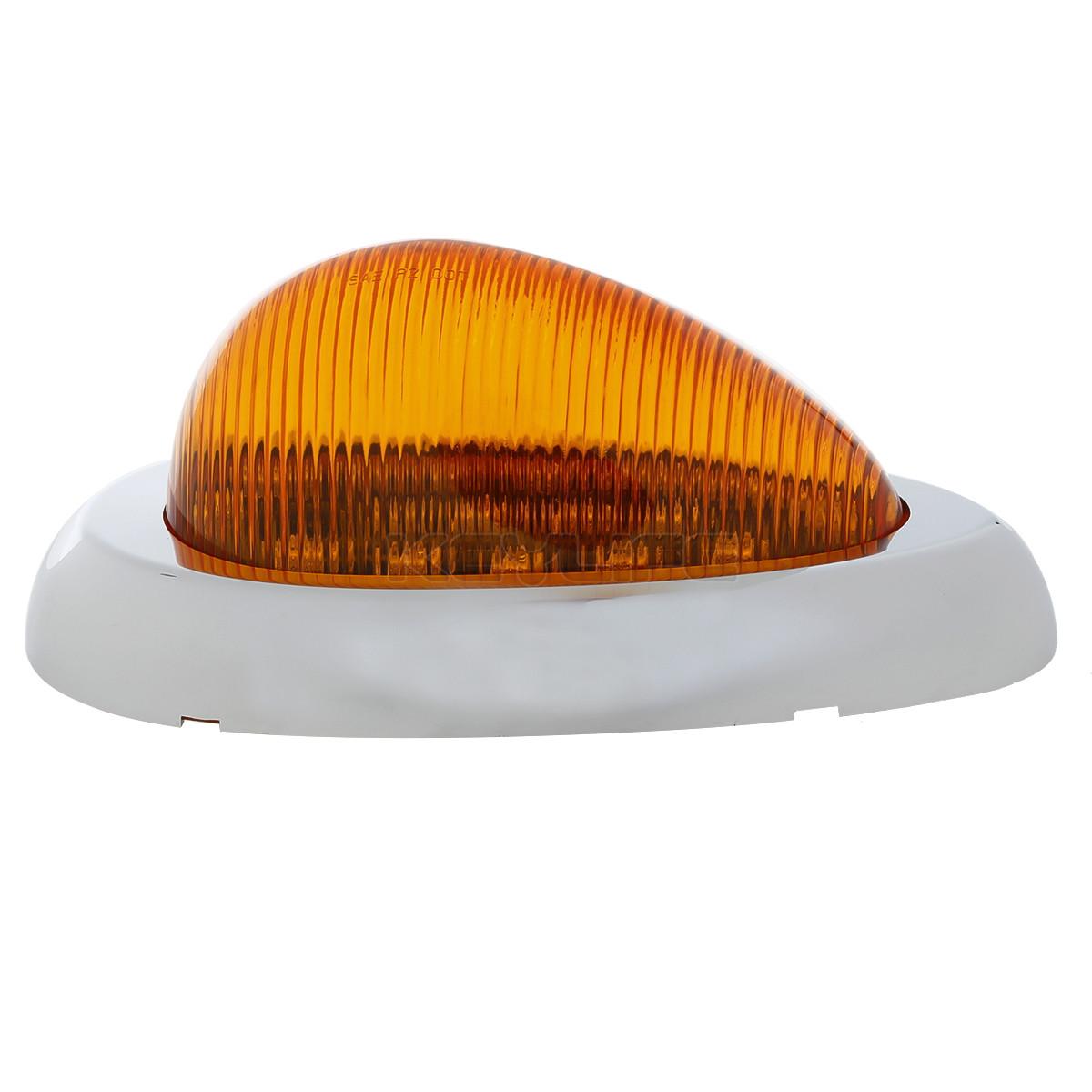 4x 6" Led side marker turn signal light For Freightliner Mounts on