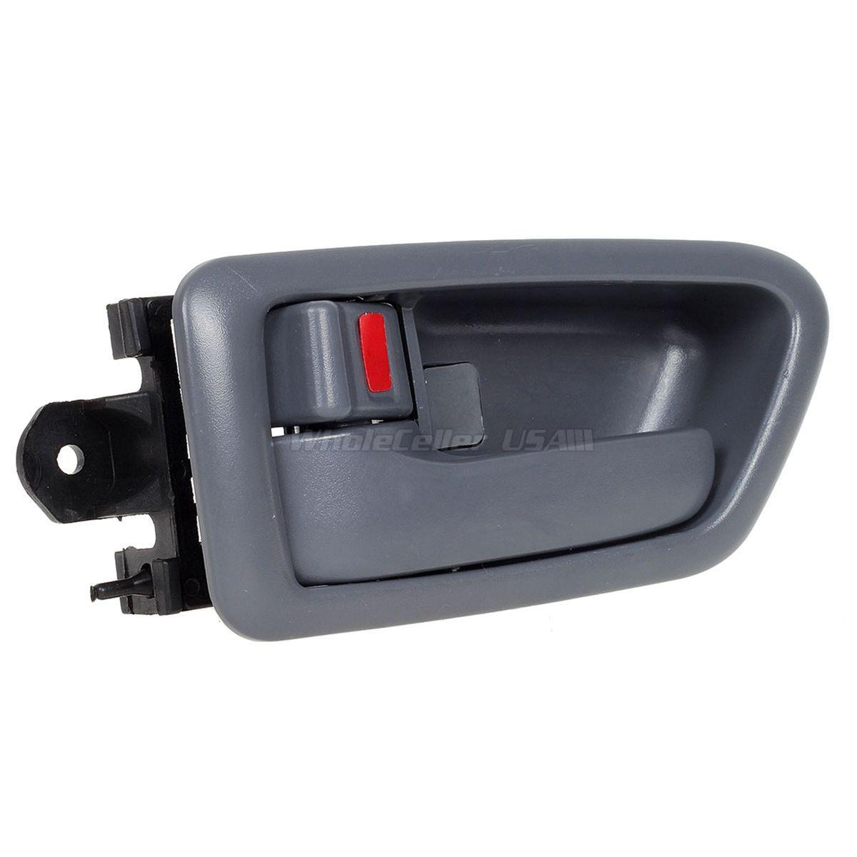 Gray Inner Inside Interior Front Door Handle Pair Set 2 for 9701