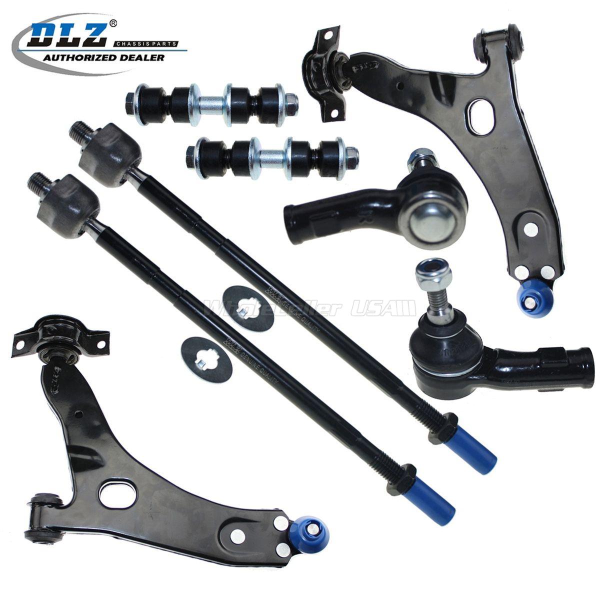Suspension Kit Lower Control Arm Rear Sway Bar Tie Rods For 20002004