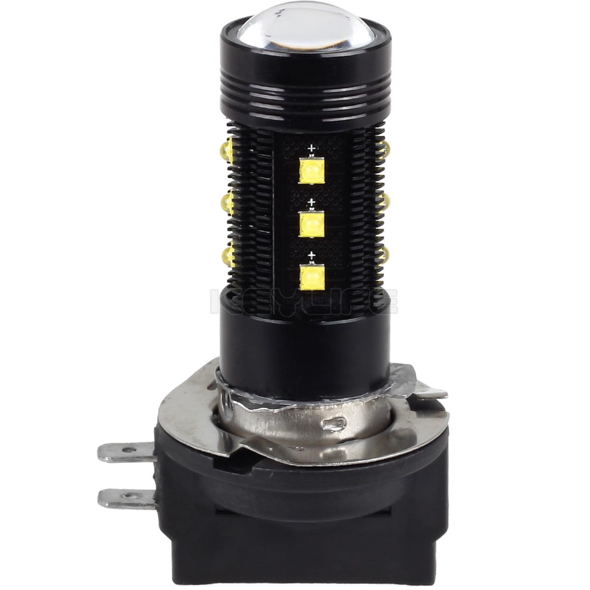 Pack2 LED Cree Bulbs H11B Headlight Xenon White Low Beam Passing High