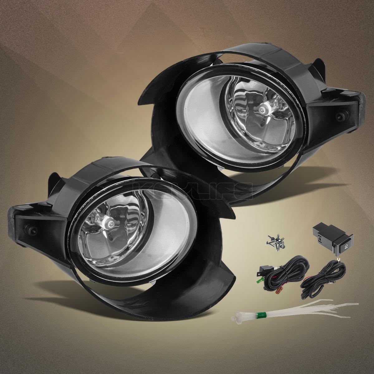For 20082016 Rogue Clear Fog Lights Driving Bumper OEM Replacement