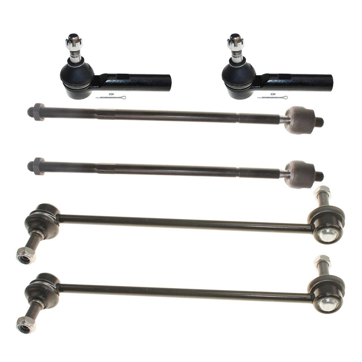 Front Tie Rod Ends Stabilizer Bar Link For 04 06 Chrysler