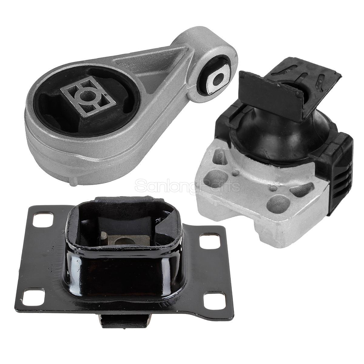 3pcs Engine Motor & Trans. Mount Set For 05 06 07 Ford Focus 2.0L Auto