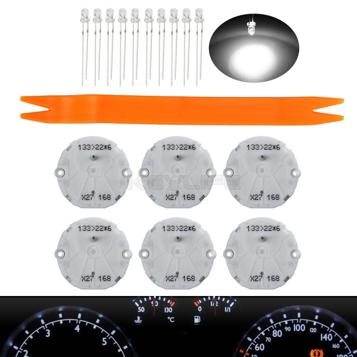 x27 168 Stepper Motor Repair Kit Fits GM gauge instrument cluster white