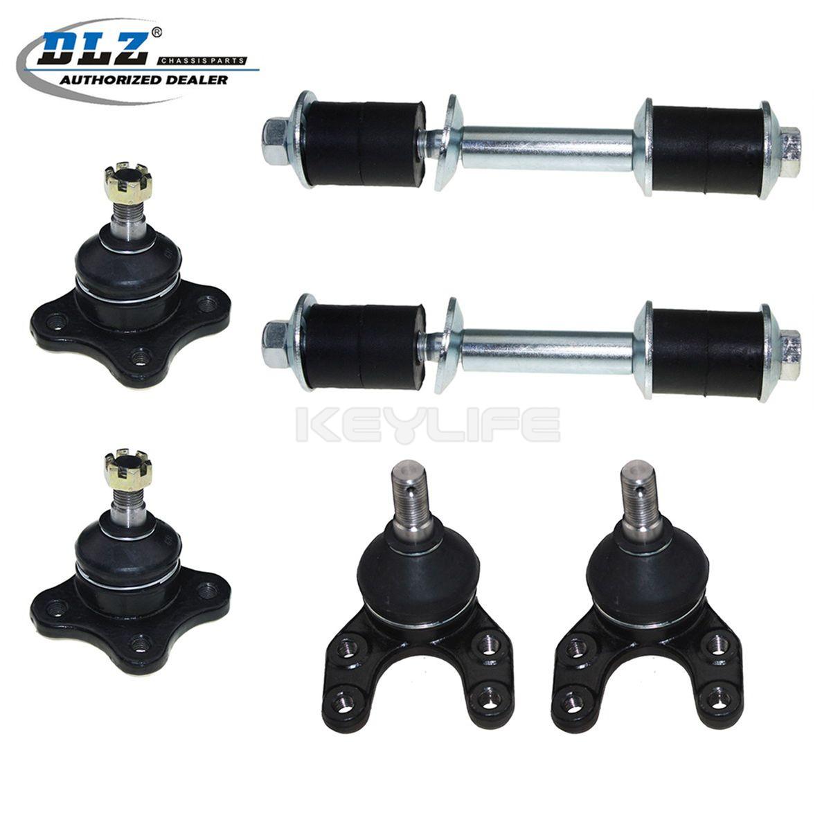 Upper Lower Suspension Kit Ball Joints Sway Bar Link For Mazda B2200
