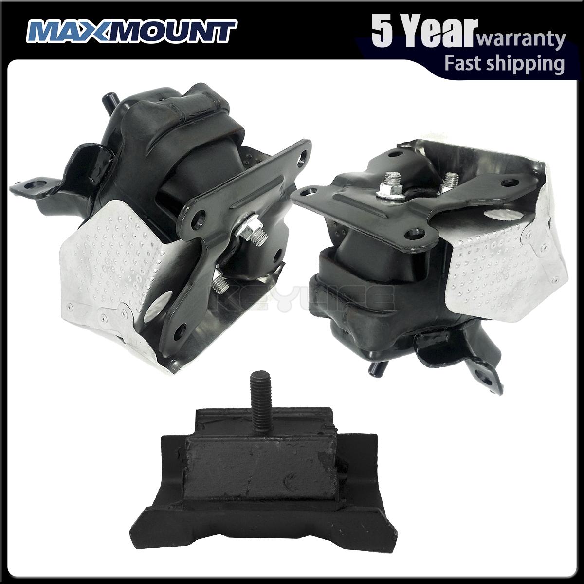 3x For 20072011 GMC Yukon Denali XL 1500 5.3L RWD Engine Motor & Trans Mount eBay