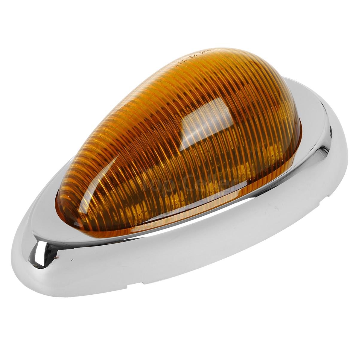 5x 6" Amber LED Marker Light Turn Signal For Freightliner Century