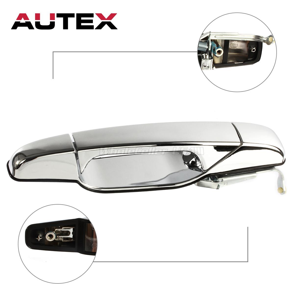 Chrome Outside Rear Right RH Door Handle for 20072014 Chevrolet Tahoe