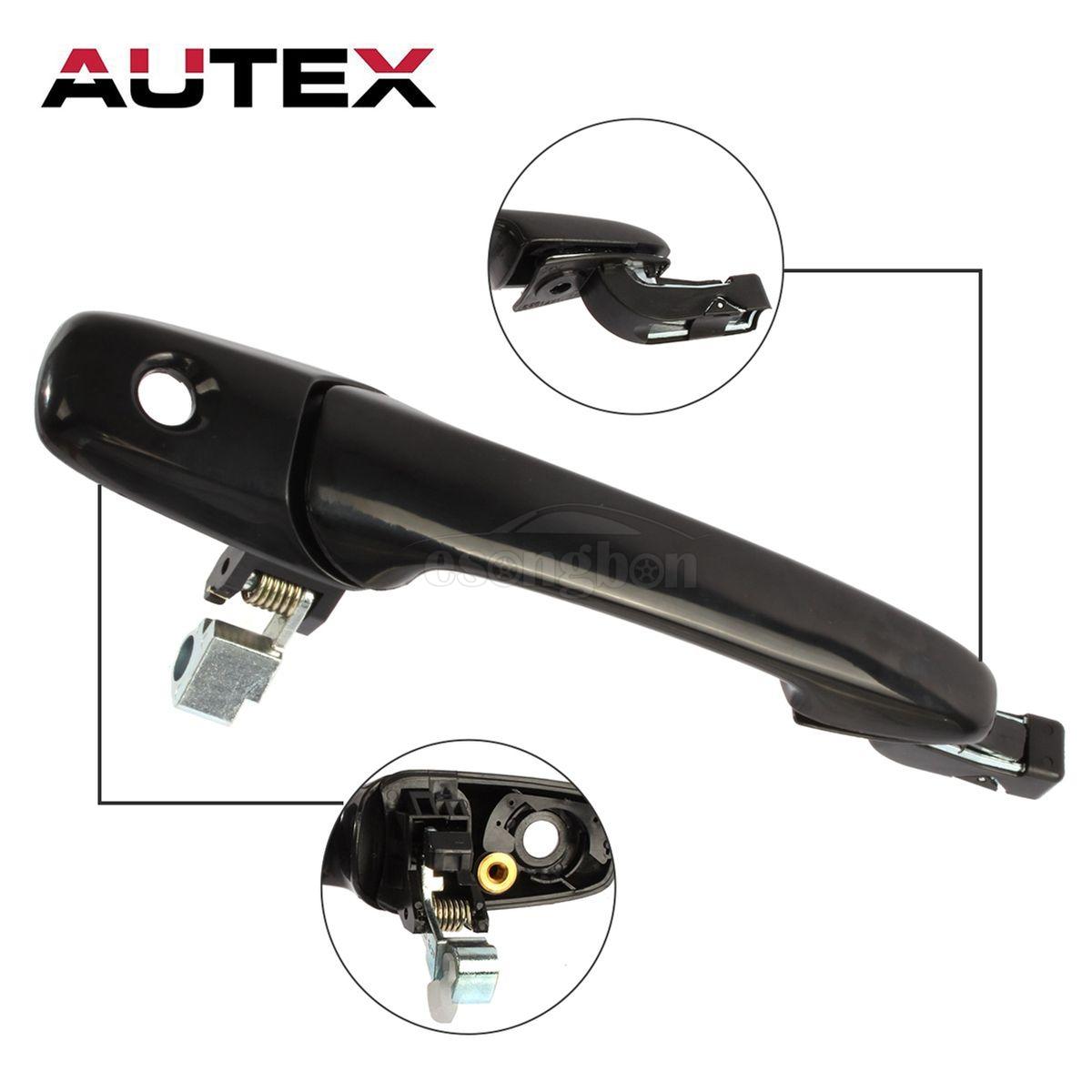 For 0715 Mazda CX9 Black Exterior Outer Front Left